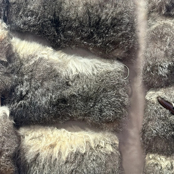 Vintage Rabbit Fur Coat - Picture 9 of 9